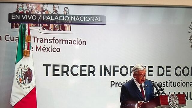 Presidencia nombró al acto como el Tercer Informe de AMLO.