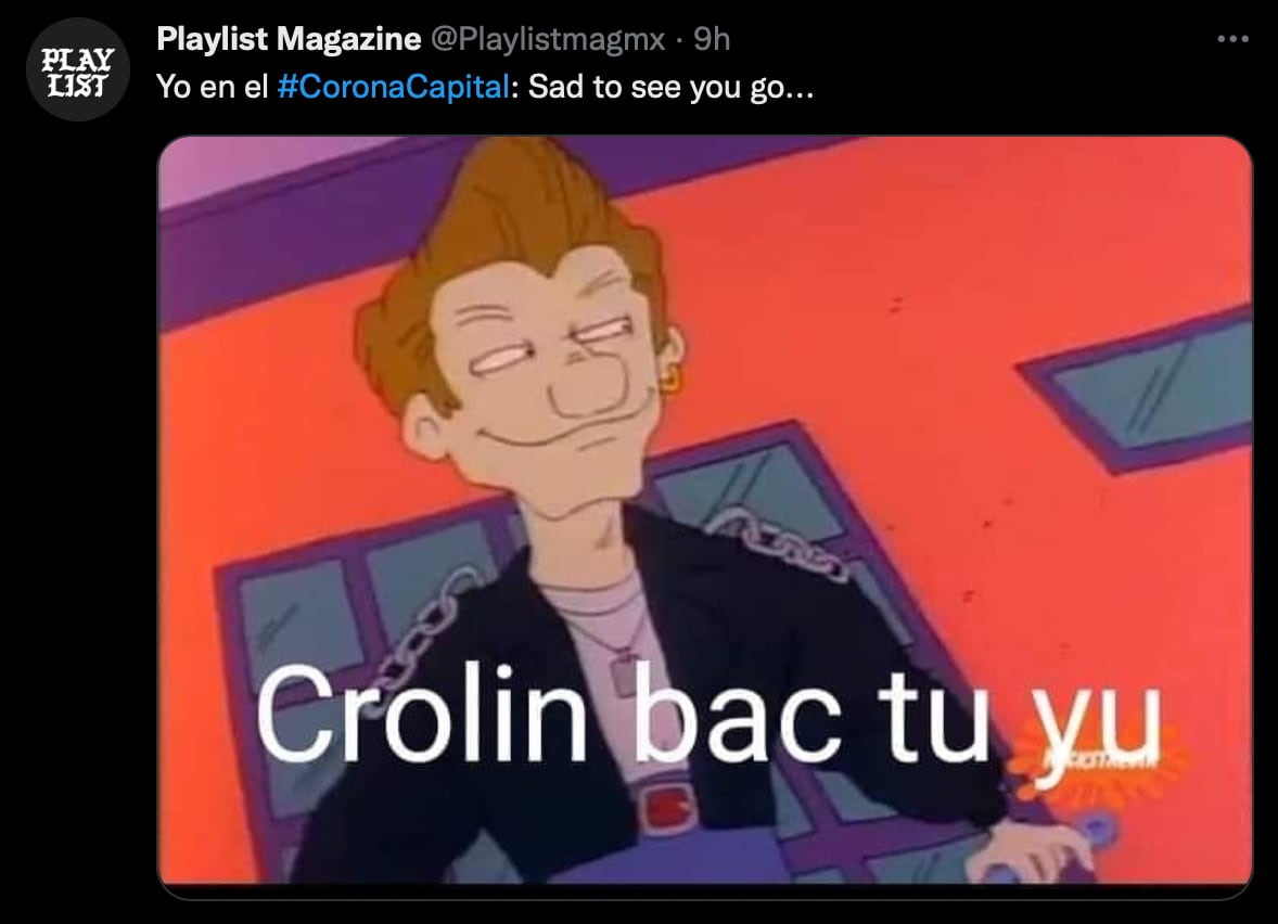 Memes Corona Capital 2022
