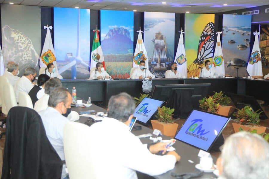 La reunión de los gobernadores tuvo lugar en Tampico.