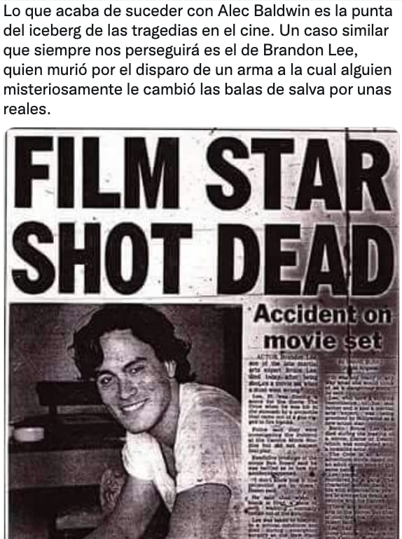 Accidente de Brandon Lee