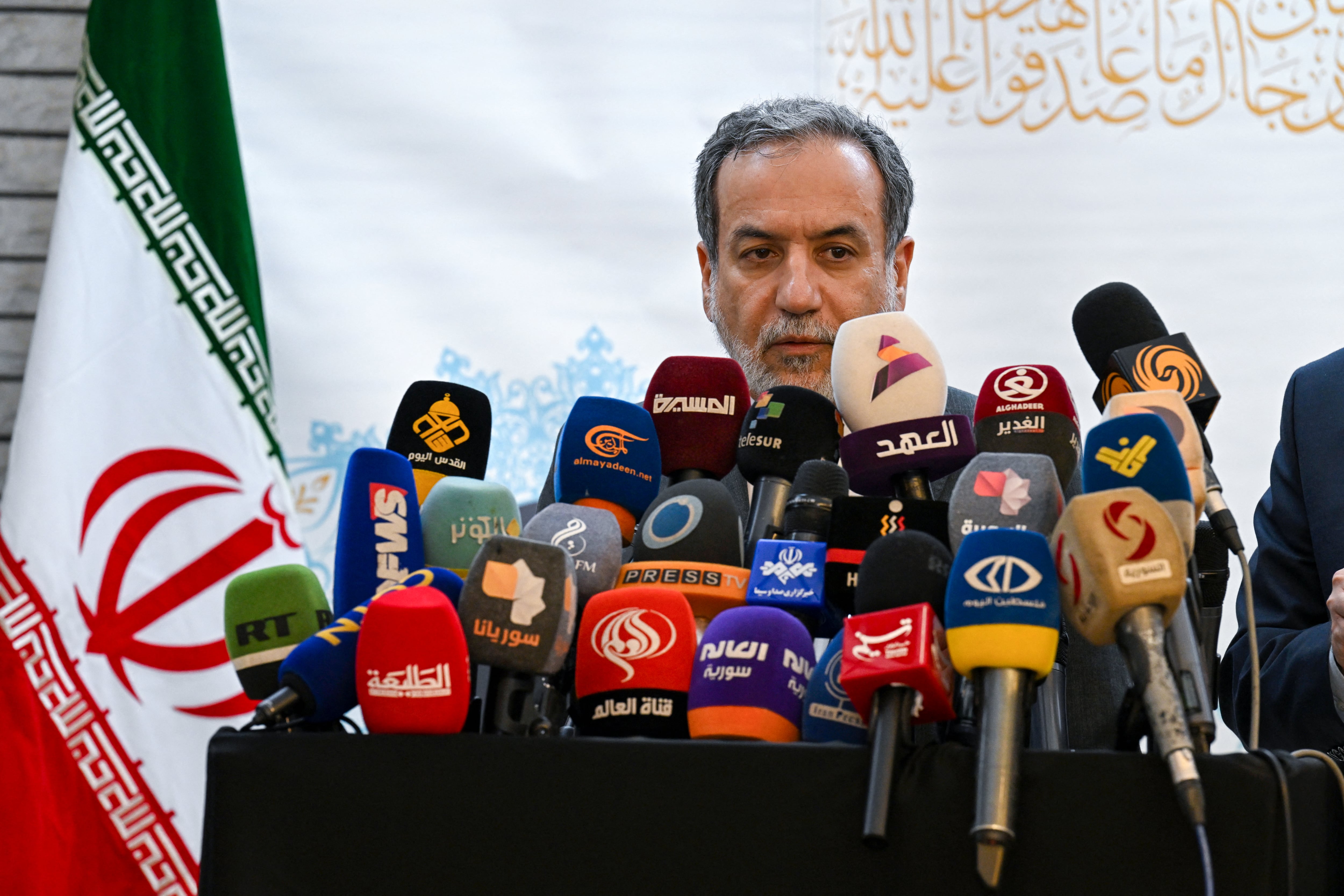 Abbas Araghchi , ministro de Relaciones Exteriores de Irán