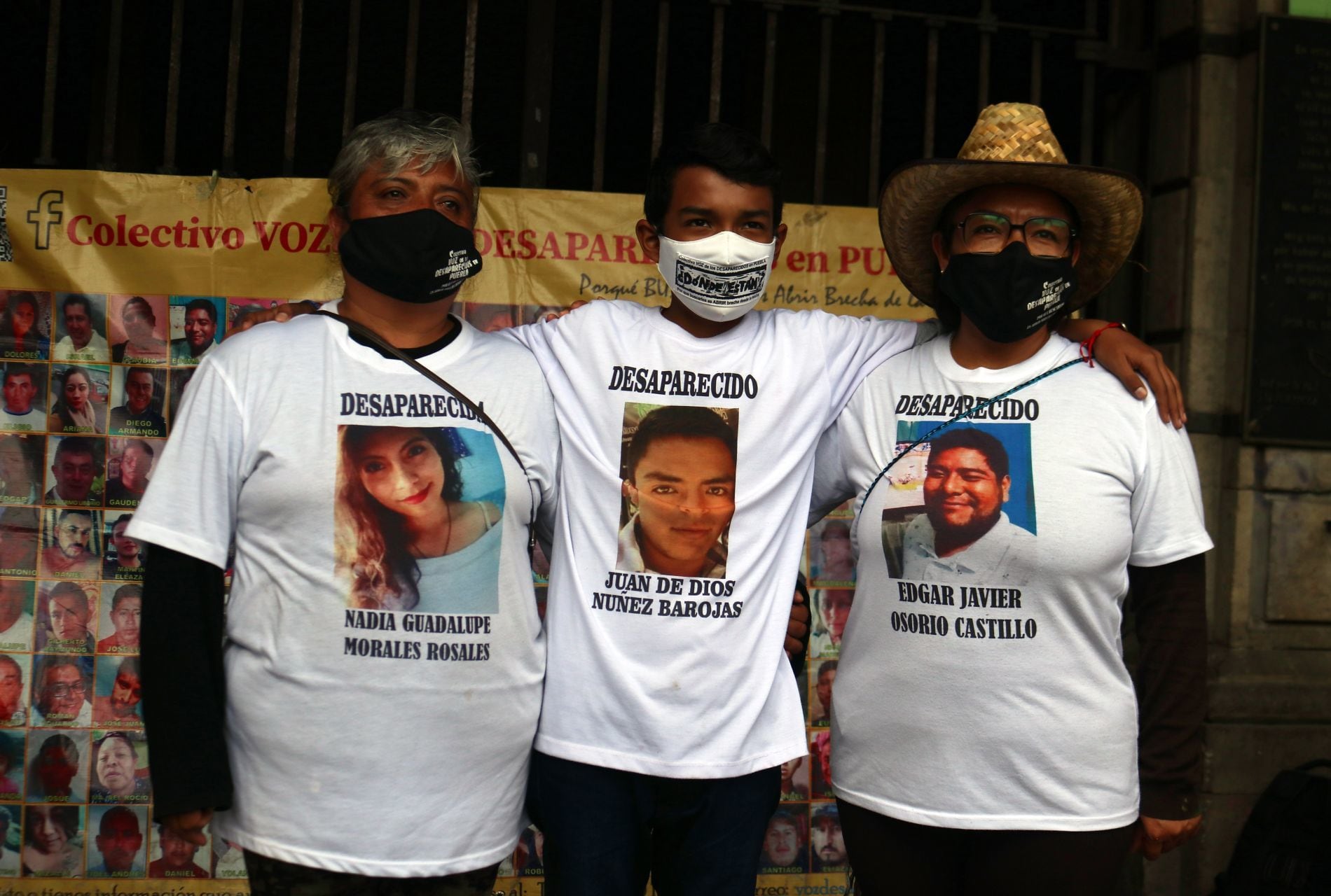 Familias de desaparecidos en Morelos