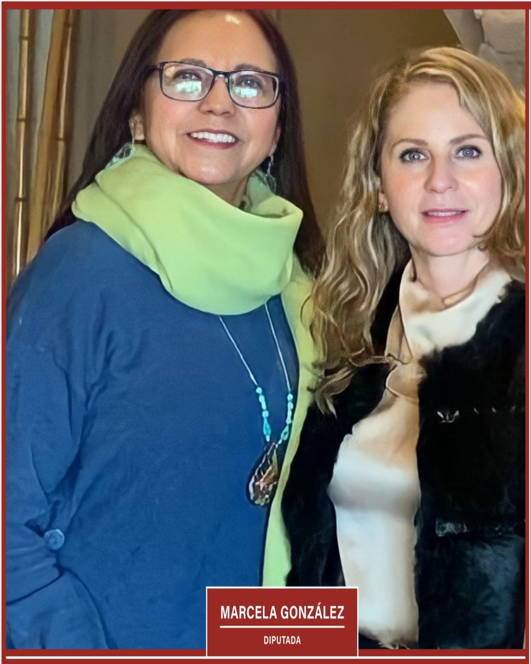 Marcela González y Leticia Ramírez