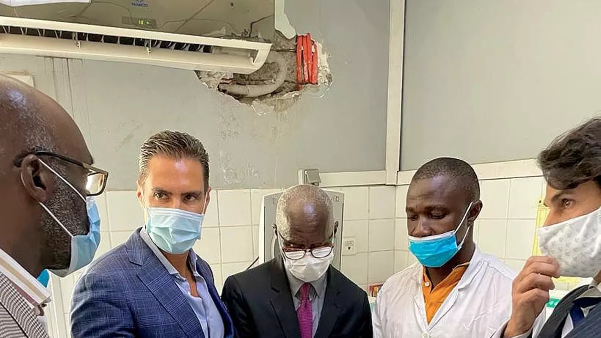 Maximiliano Eduardo González Niederer en Costa de Marfil