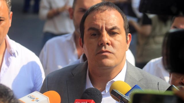 Cuauhtémoc Blanco, gobernador de Morelos.