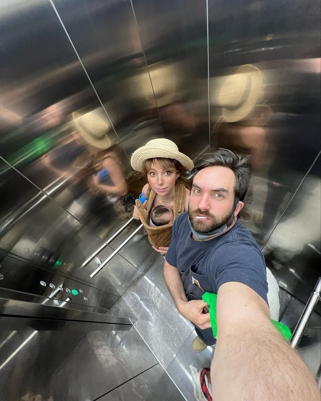 Foto familiar de Natalia Téllez