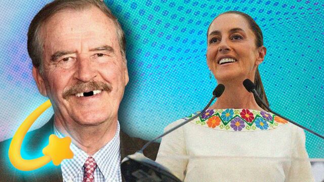 Claudia Sheinbaum exhibió a Vicente Fox