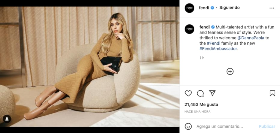 Danna Paola es embajadora de Fundí