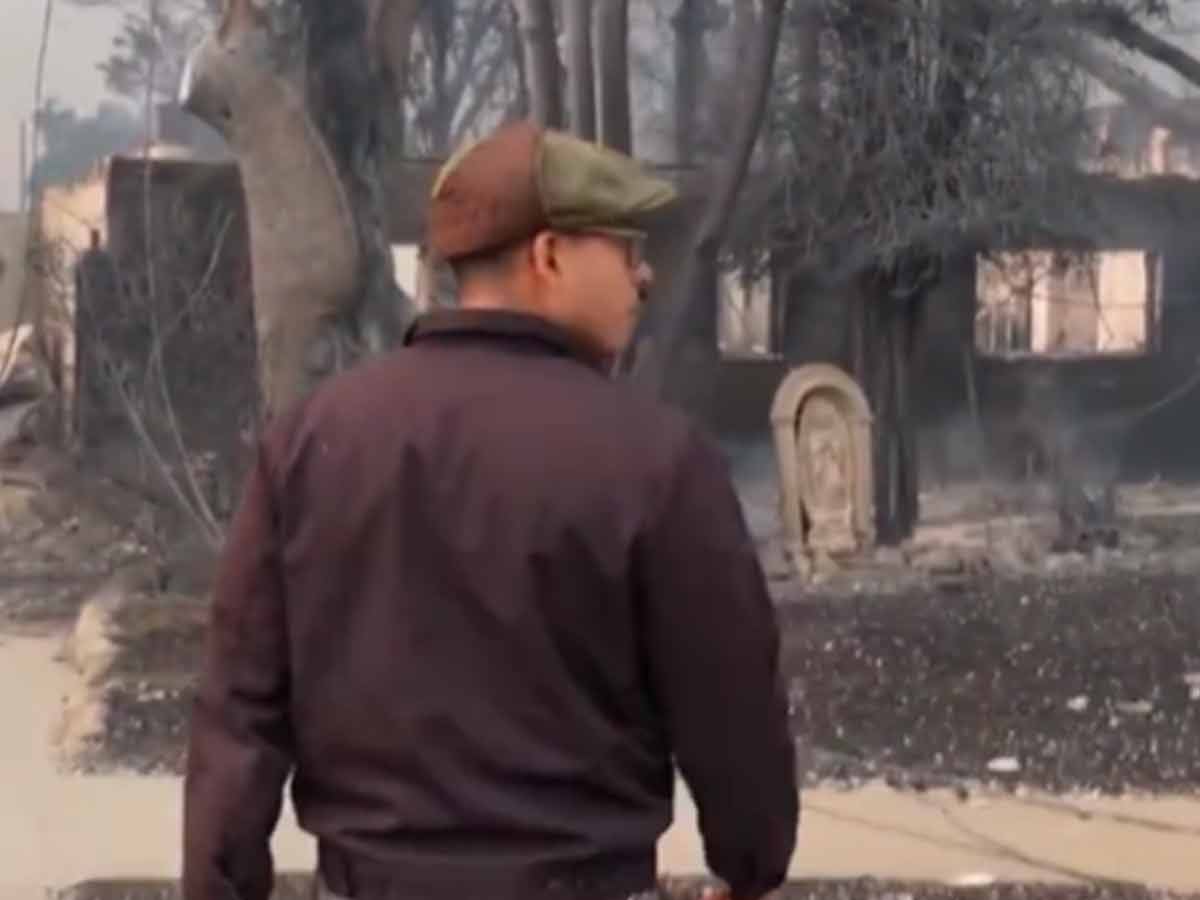 Virgen de Guadalupe quedó intacta pese a incendios en Los Ángeles
