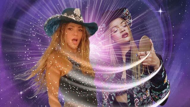 Rihanna usa un sombrero muy similar al de Shakira en su video de El Jefe