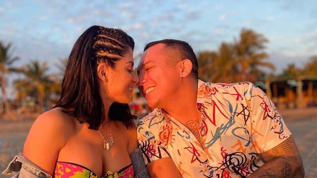 Kimberly Flores y Edwin Luna.