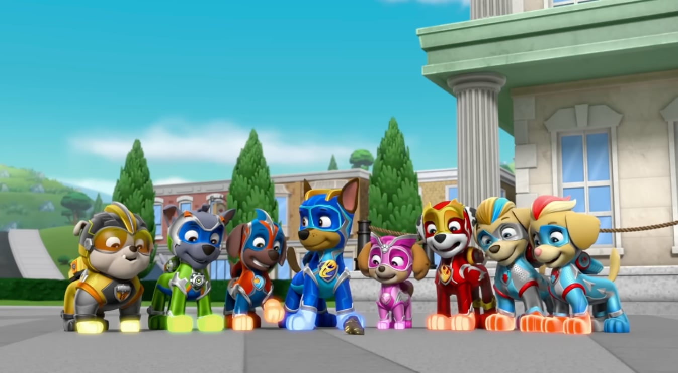 45 minutos de capítulos cortos de Paw Patrol para ver en español con los Mighty Pups