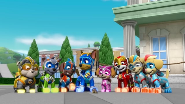 45 minutos de capítulos cortos de Paw Patrol para ver en español con los Mighty Pups