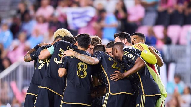 Inter de Miami vs LAFC en la Concachampions.