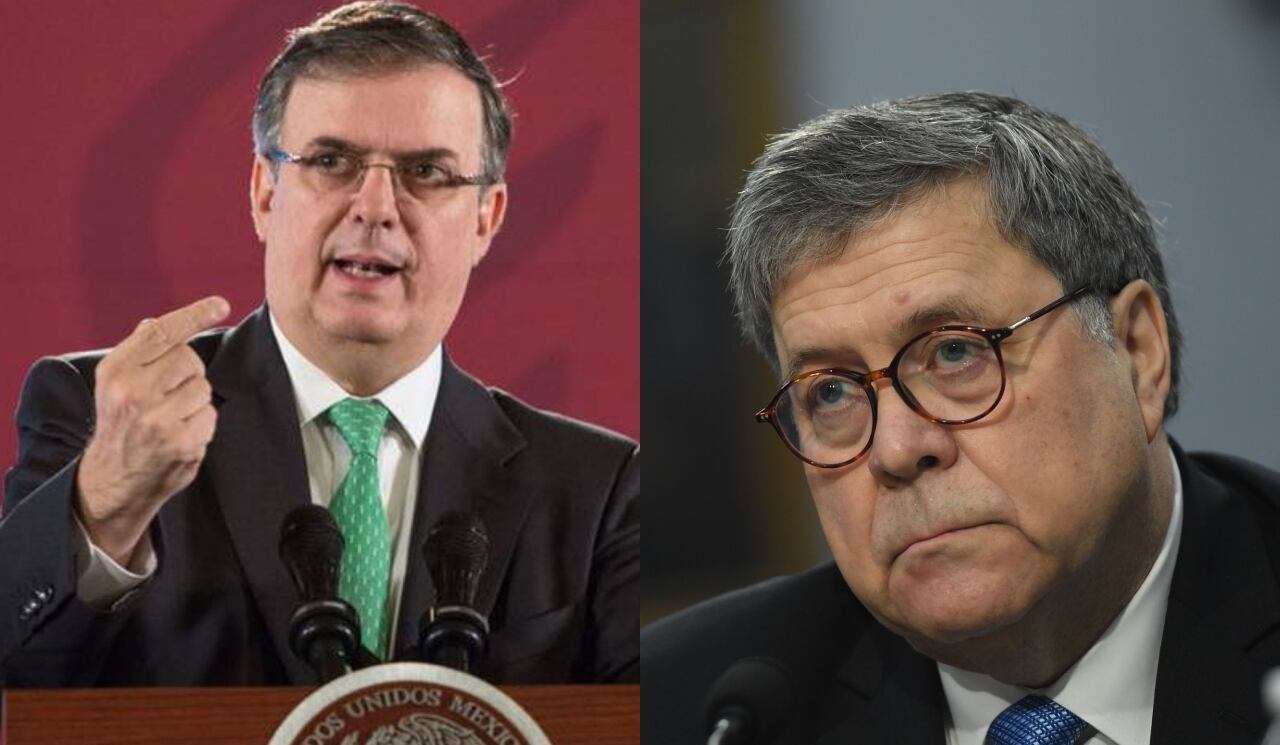 Marcelo Ebrard responde a propuesta de combatir cárteles con ejército de Estados Unidos; esto dijo a William Barr