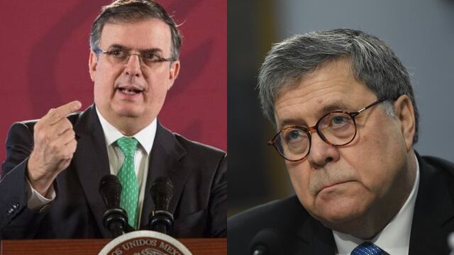 Marcelo Ebrard responde a propuesta de combatir cárteles con ejército de Estados Unidos; esto dijo a William Barr