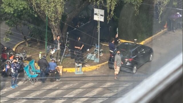 Descubre que filman 'Control Z' afuera de su casa