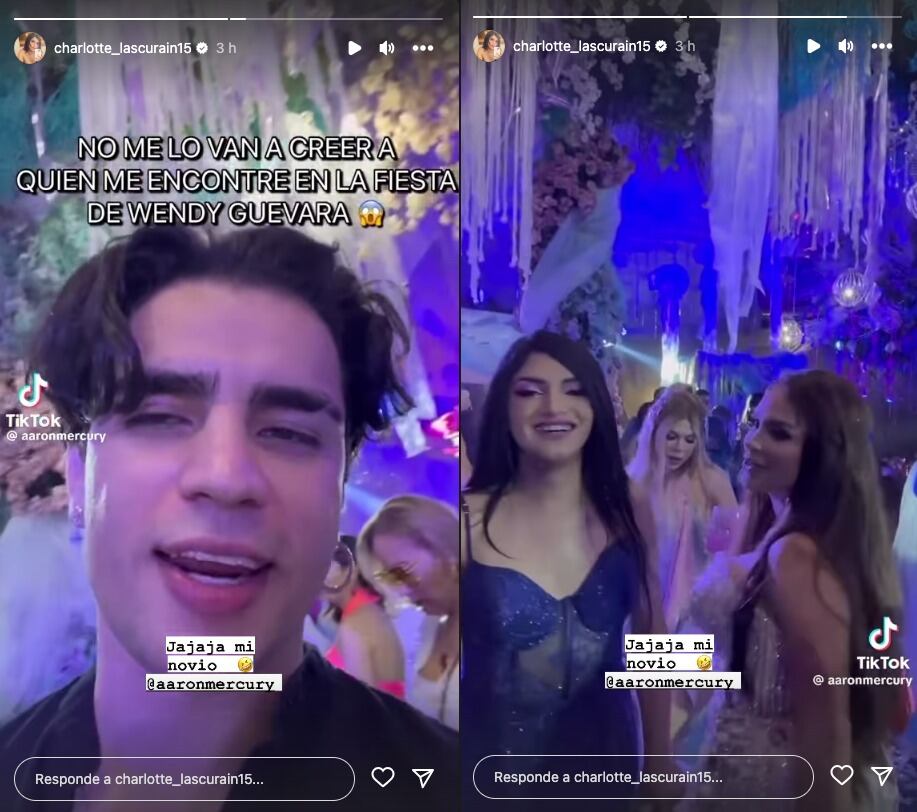 Charlotte Lascurain no olvida fiesta de Wendy Guevara y todavía la presume pese a las críticas