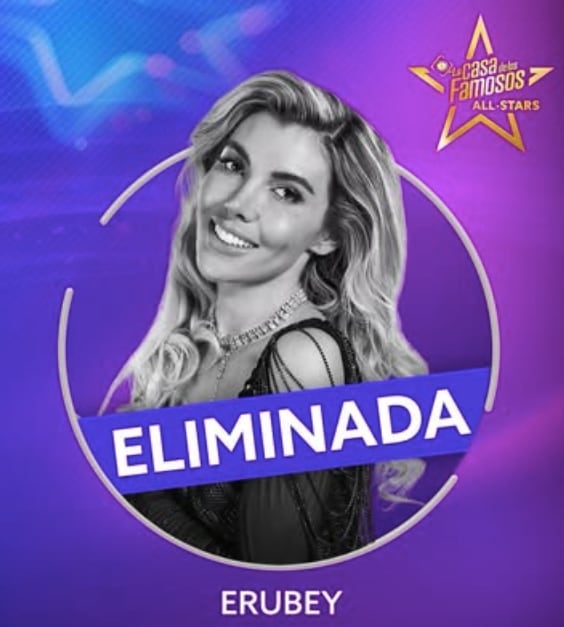 Erubey de Anda, eliminada de La Casa de los Famosos All Stars