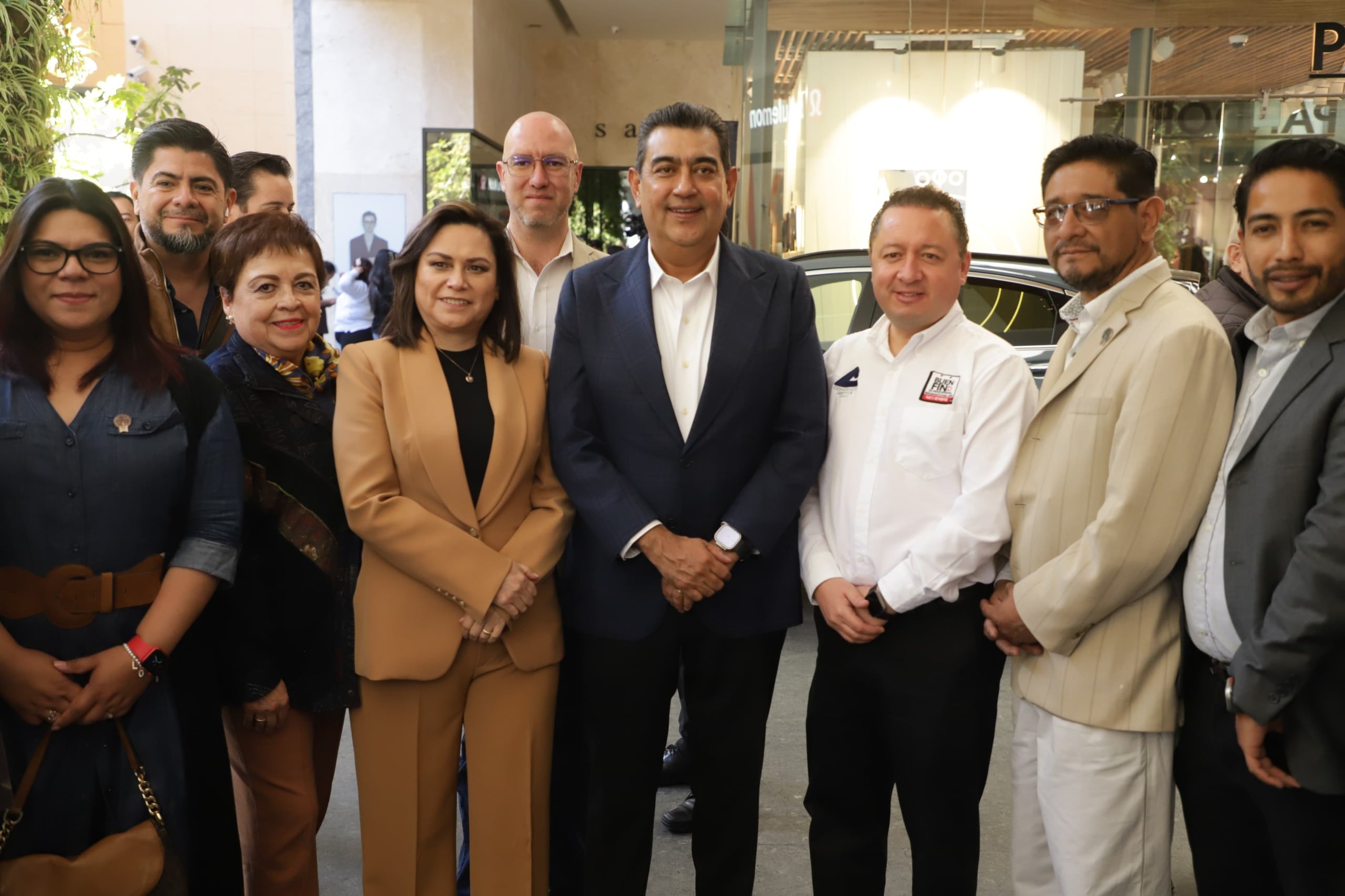Sergio Salomón inaugura El Buen Fin 2024 en Puebla