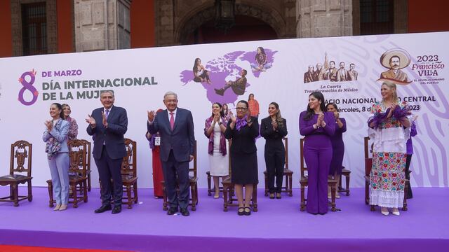 Evelyn Salgado Pineda asistió a Palacio Nacional con motivo de la conmemoración del Día Internacional de la Mujer 2023