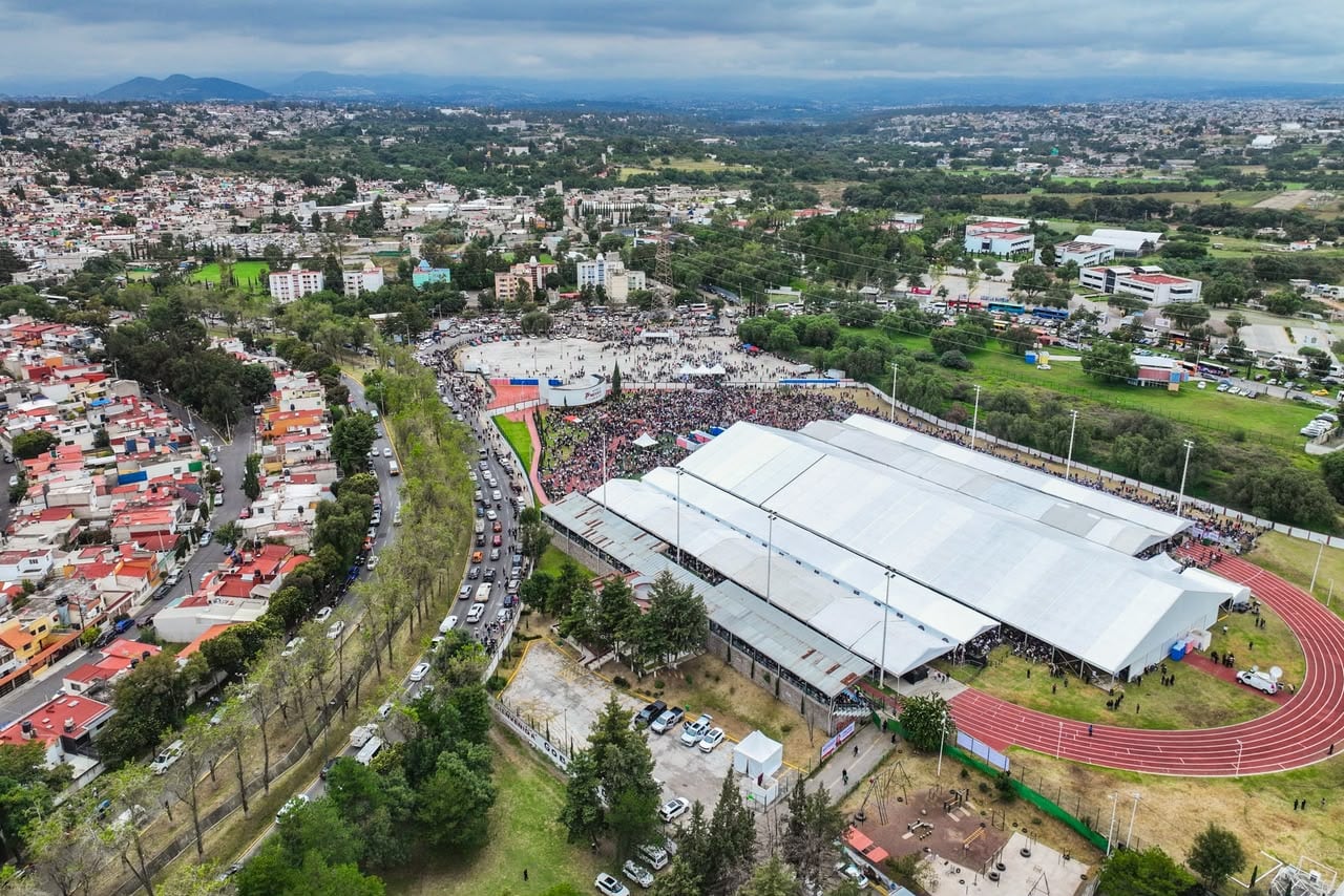 Delfina Gómez destaca obras del Plan Oriente