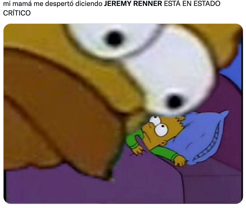 Ya hay memes sobre el accidente de Jeremy Renner