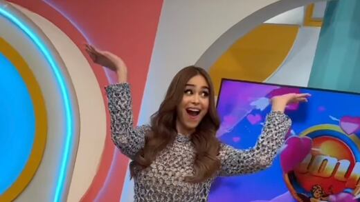 Yanet García regresó al programa Hoy después de 4 años y hasta el baile del clima se aventó