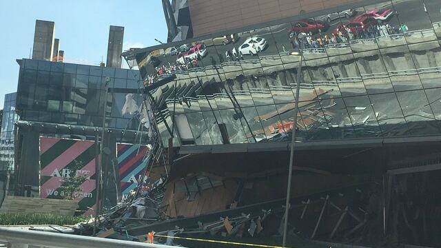 Derrumbe en Artz Pedregal