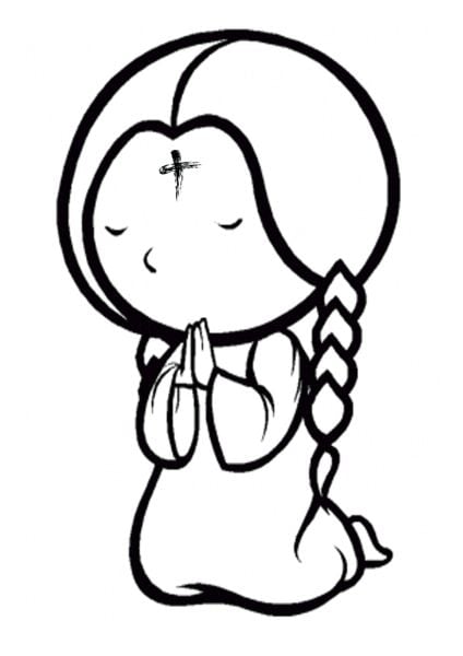Dibujos de Cuaresma para niños