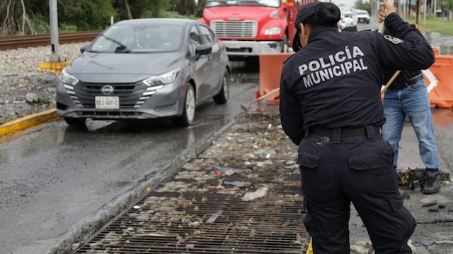 Escobedo despliega operativo por lluvias y riesgo de inundaciones