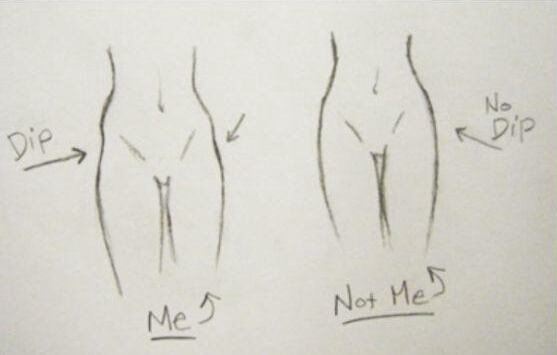 Dibujo hip dips