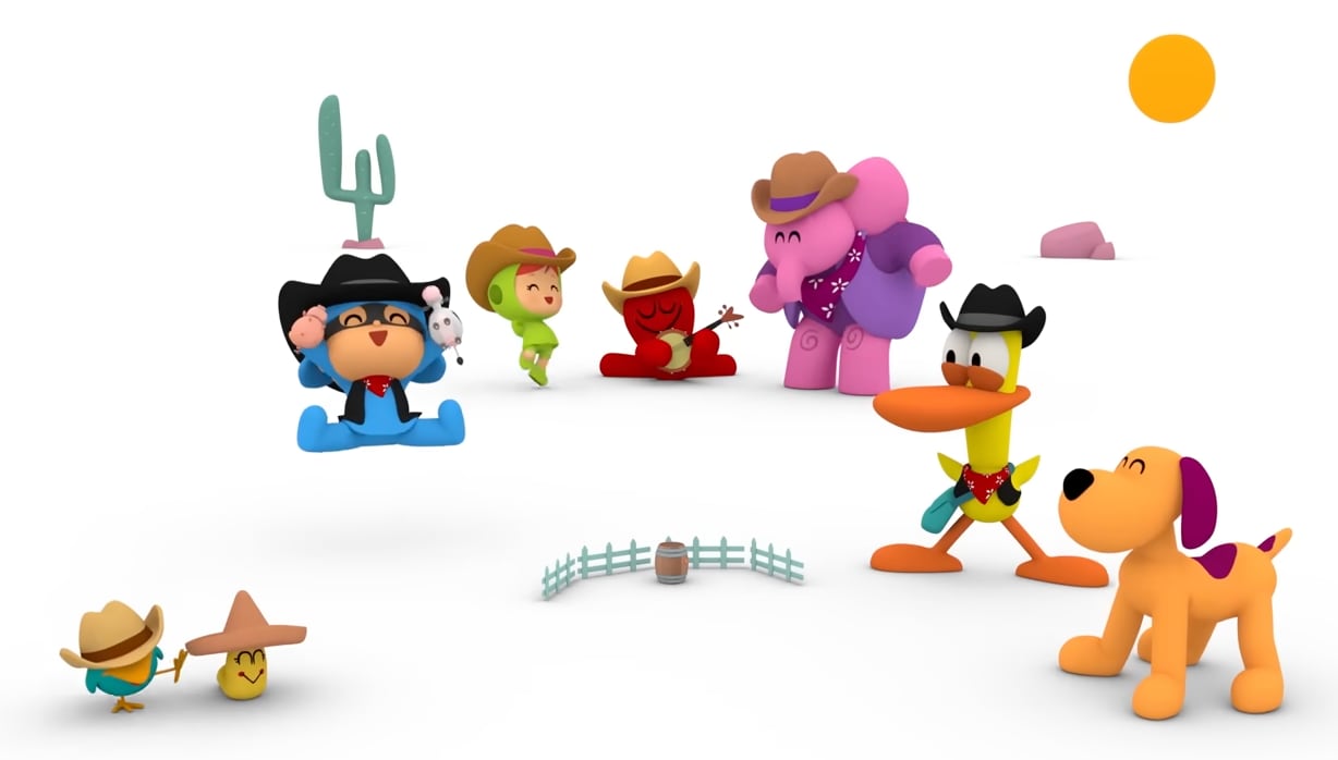 Pocoyó por Día de la Bandera