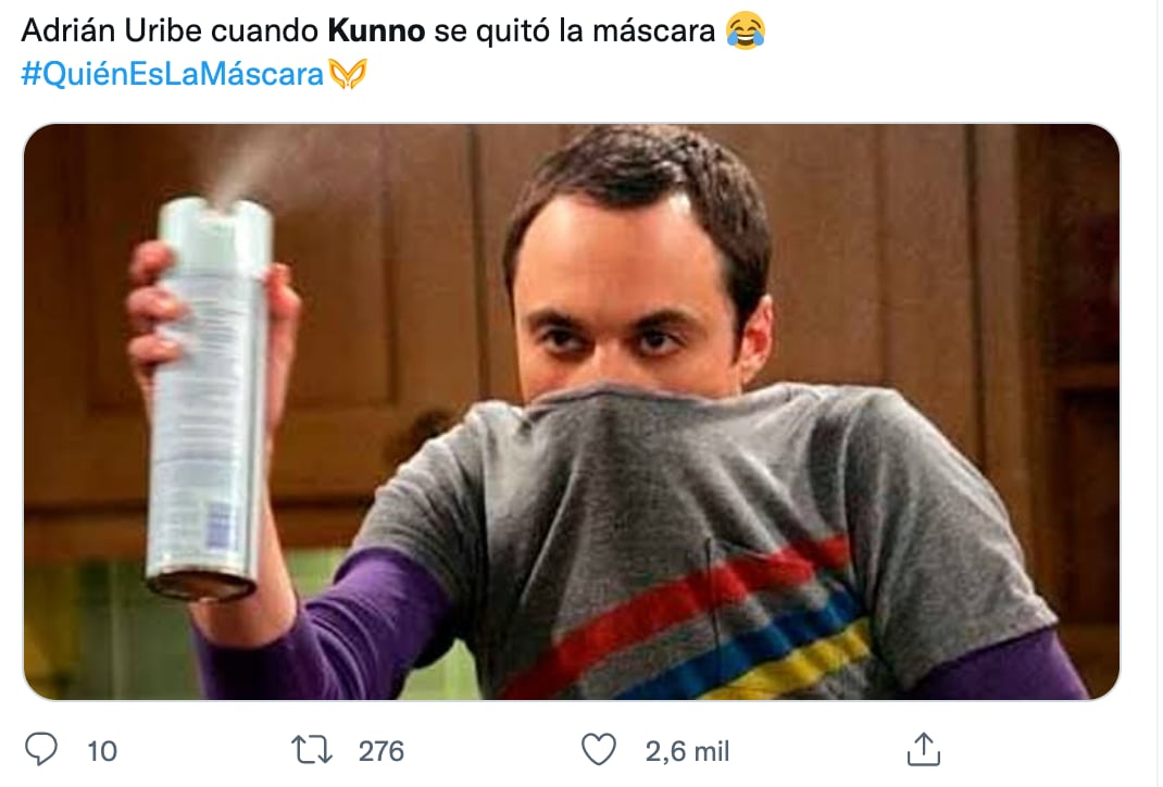 Memes sobre Kunno tras salir de '¿Quién es la Máscara?'