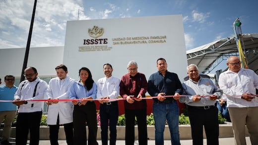 Martí Batres inaugura UMF del ISSSTE en San Buenaventura, Coahuila