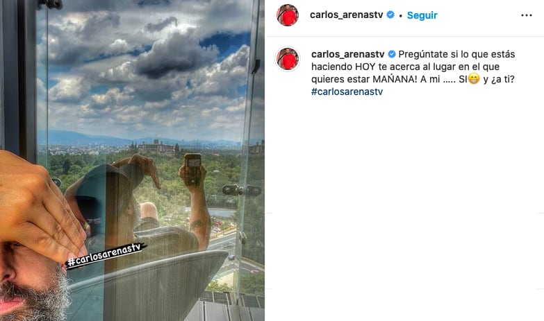Carlos Arenas sobre su salida de Sale el Sol.