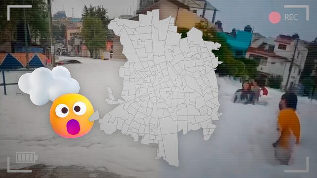 ¿Qué es la espuma que apareció en Naucalpan tras lluvias?