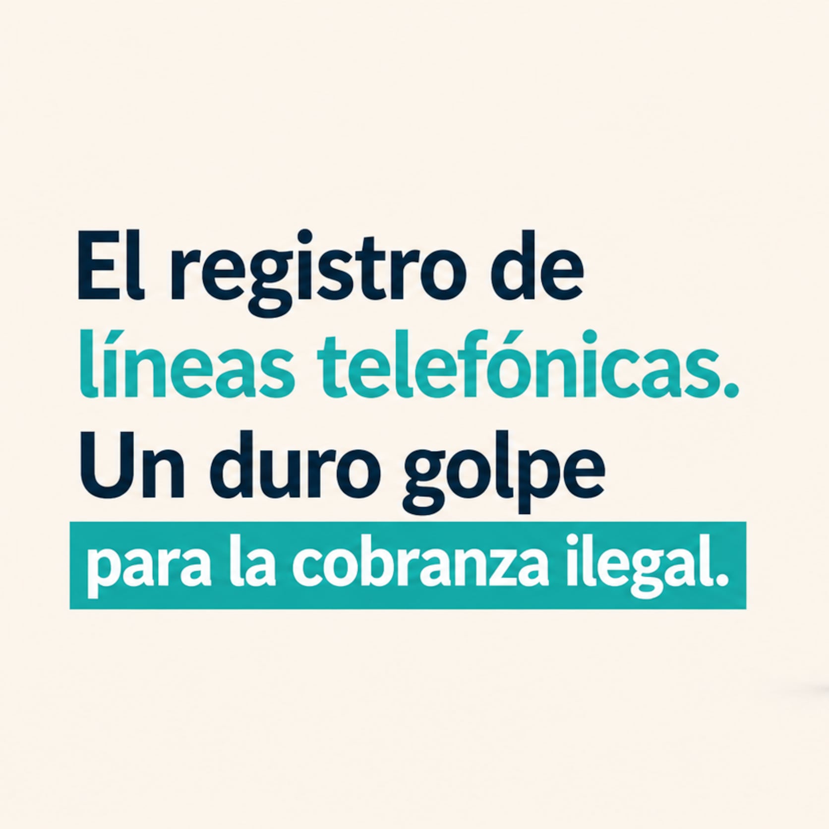 La nueva ley telefónica podría darle un golpe a la cobranza ilegal