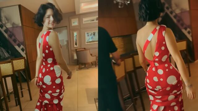 Ángela Aguilar y su diminuta cintura