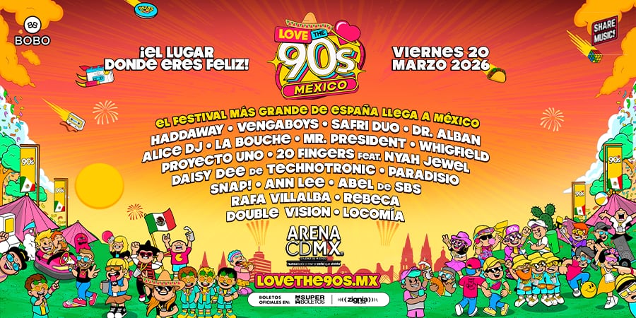 Love the 90s México