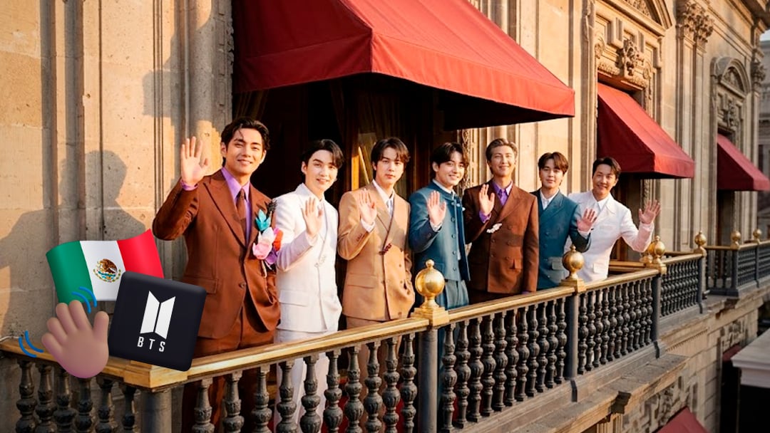 BTS saludará a sus fans desde el balcón de Palacio Nacional