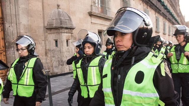 Mujeres policías de la CDMX.