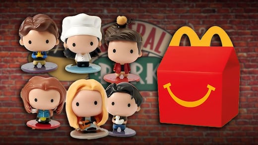 Cajita Feliz de Friends: precio, personajes y cuándo llega a México