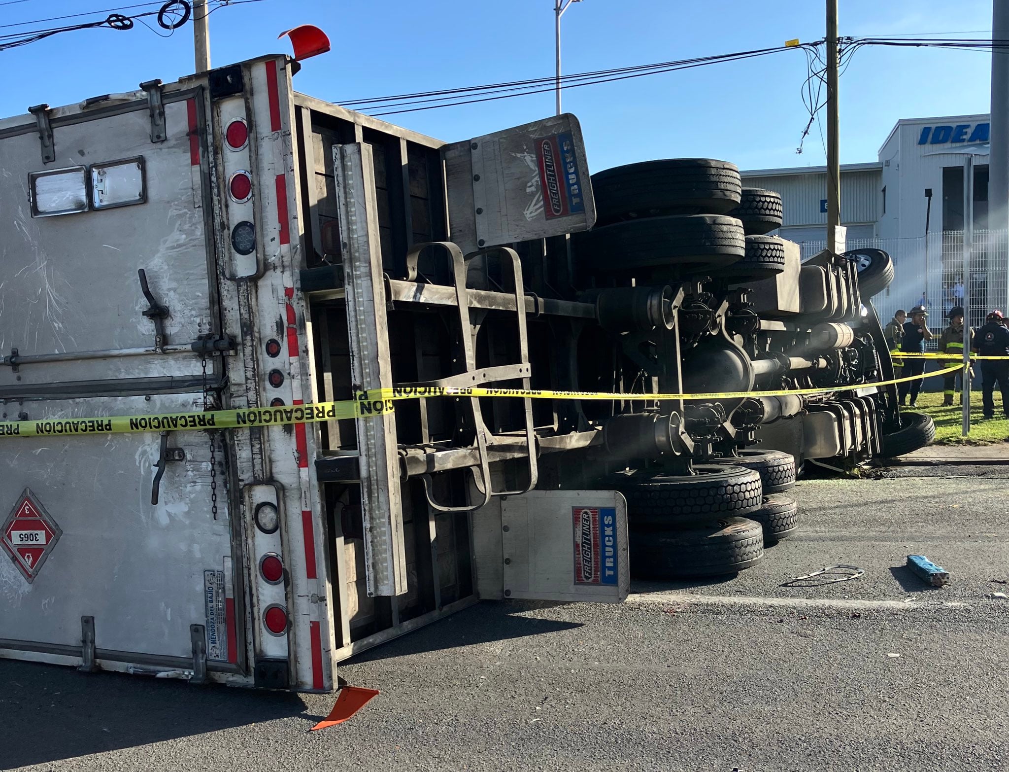 Accidente en carretera León-Silao