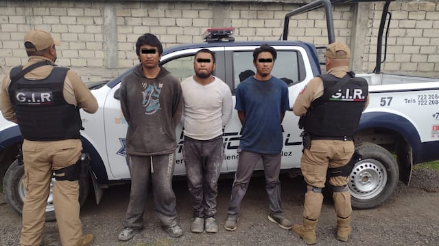 Detienen a 3 por el secuestro de una niña en Metepec, Estado de México