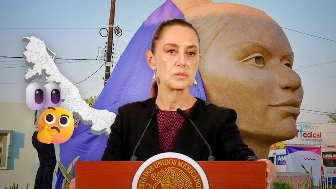 La polémica escultura Yaocíhuatl que Sheinbaum ordenó revisar