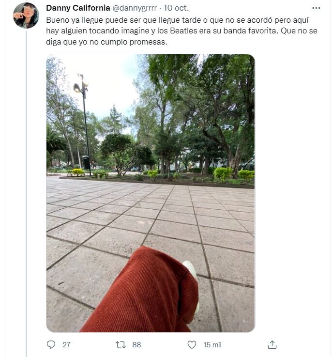 Tuit de Danny California