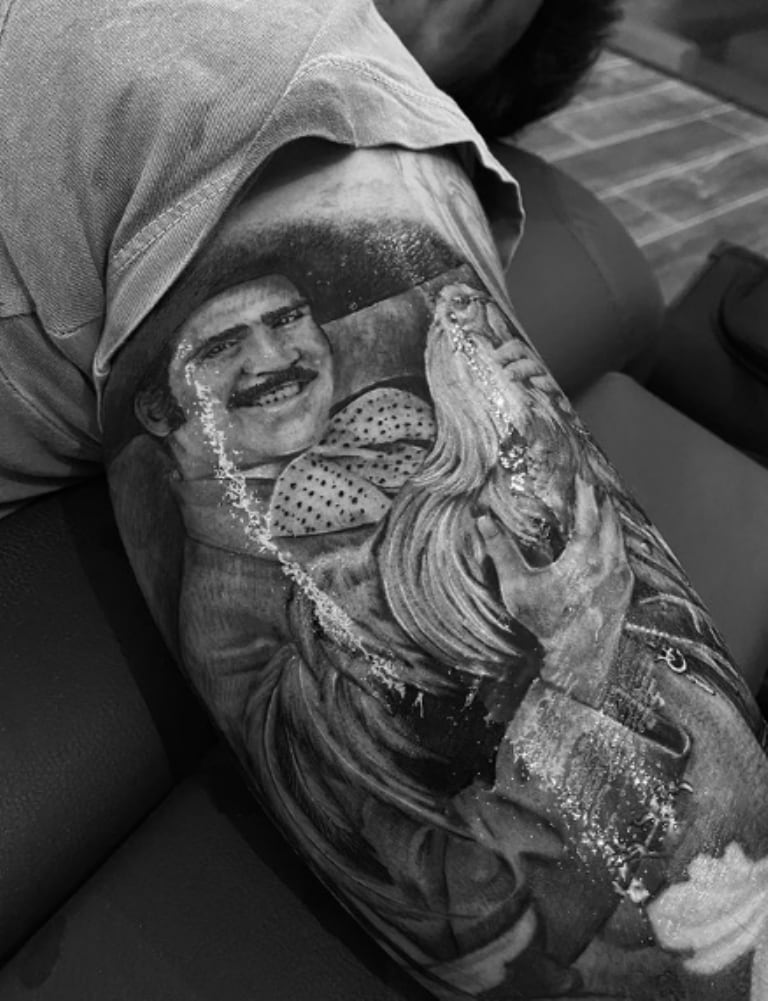 Tatuaje de Vicente Fernández