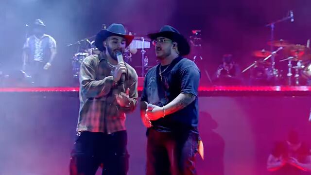 Manuel Turizo con Grupo Frontera en el Zócalo por el Grito de Independencia
