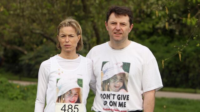 Padres de Madeline McCann